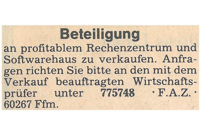60-Jahre-VRG-Zeitungsanzeige