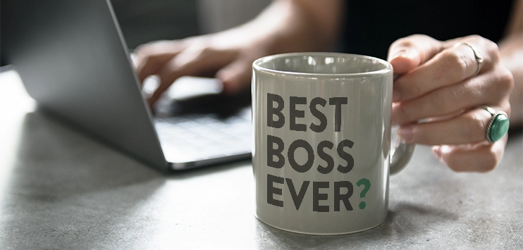 VRG HR Blog_Bad Leadership Tasse mit Spruch Best Boss Ever