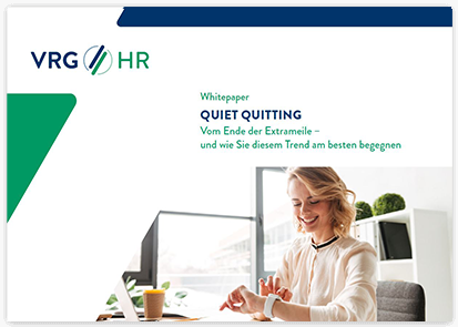 Quiet Quitting Trends im Personalbereich Whitepaper